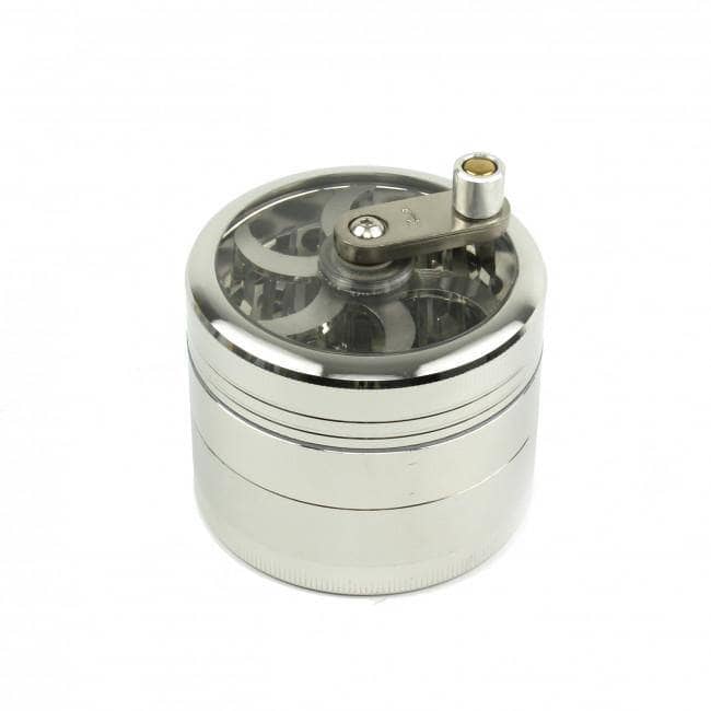 Alugrinder mit Kurbel (4-teilig)