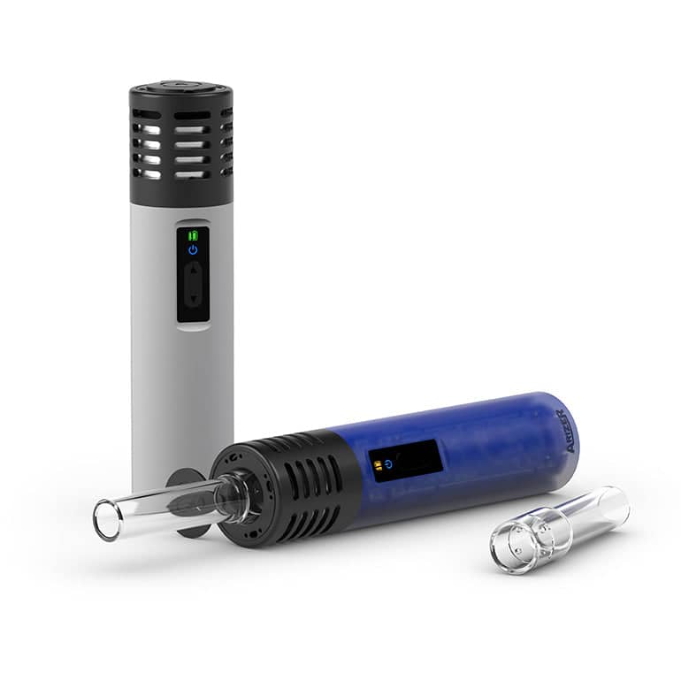 Arizer Air SE Vaporizer Blaues Dunst und Weiß