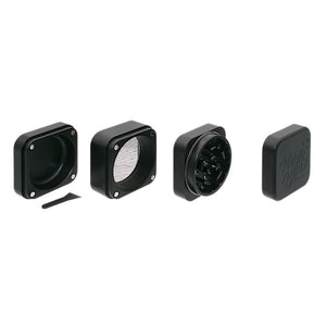Best Buds The Cube Aluminium Grinder Schwarze Teile