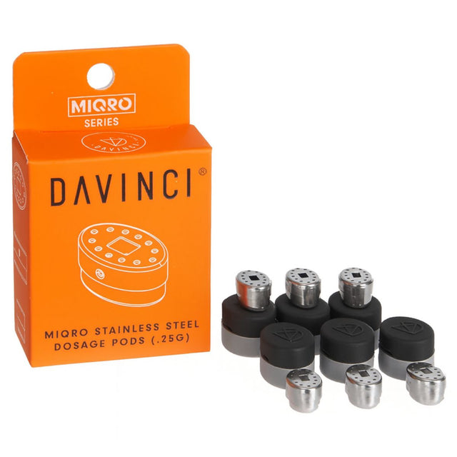 DaVinci MIQRO-C Stainless Steel Dosage Pods