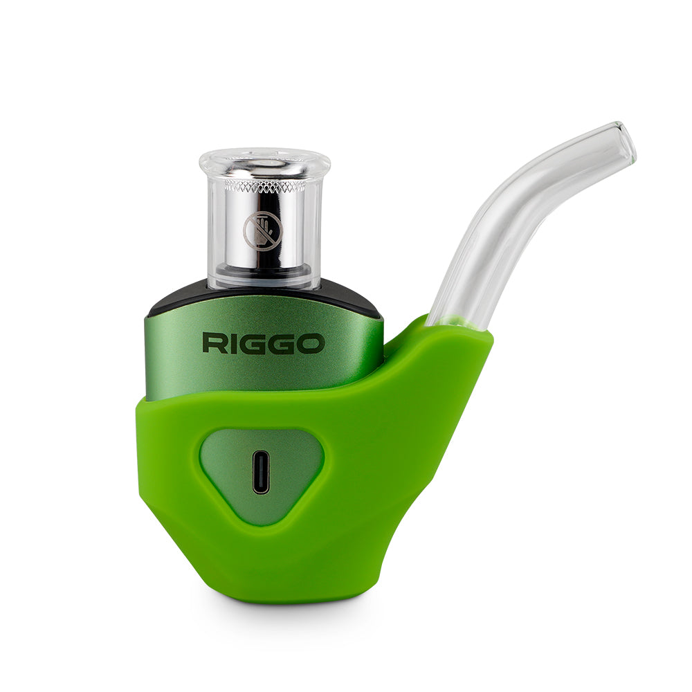 XMAX Riggo Vaporizer Green USB-C