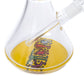 Gelbe Glasbong von Keith Haring