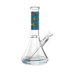 Blauer Glasbong von Keith Haring