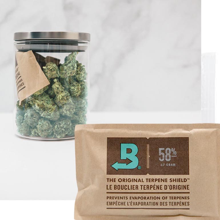 62 % Boveda 67-Gramm-Packung – Hält Ihre Kräuter frisch!