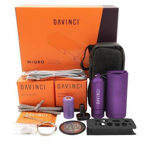 Davinci MIQRO Vaporizer Purple Explorer kit