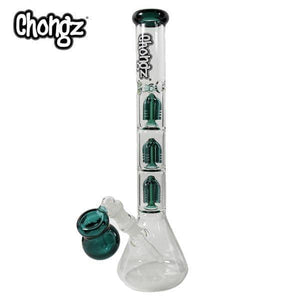 Chongz Nasty Tripple Perc Glasbong