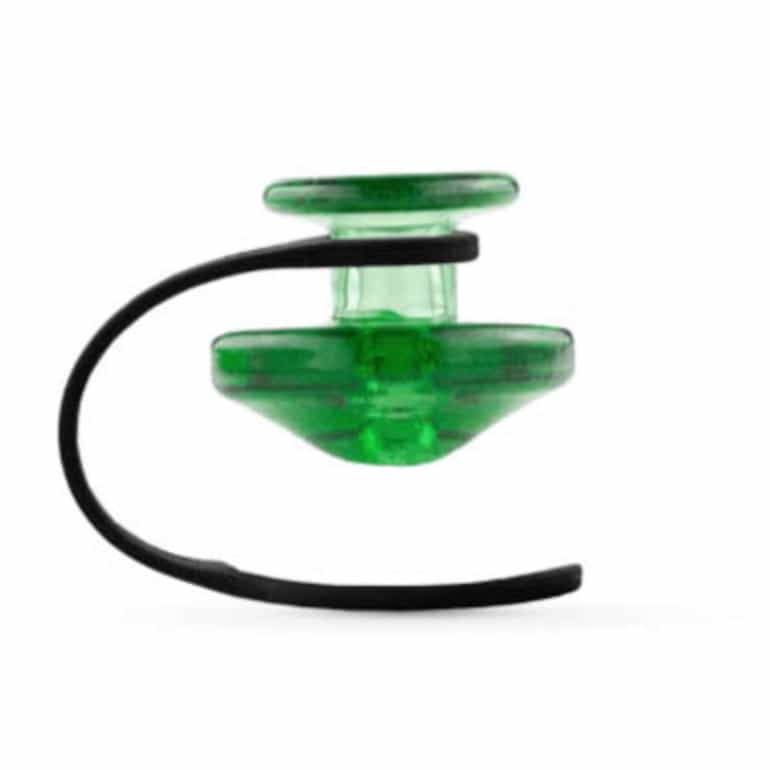 Puffco-Peak-Carb-Cap-and-Tether-green