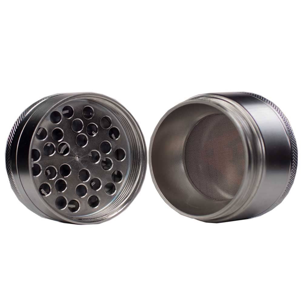 Herb Ripper Standard Stainless Steel Grinder (4-Piece)