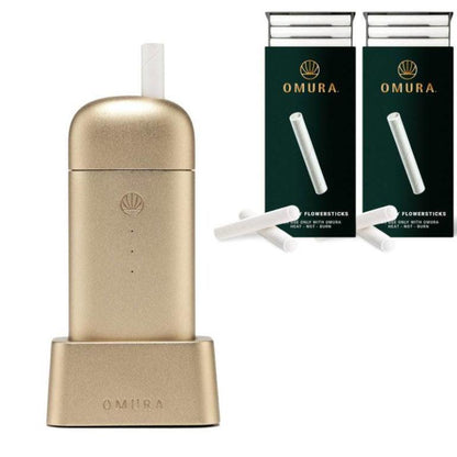 Omura X1 Gold mit Flowersticks